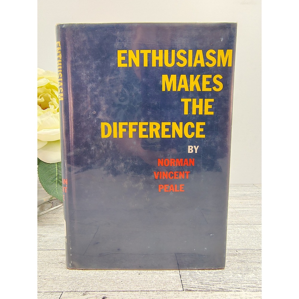 Enthusiasm‎ Makes the Difference HCDJ 1967 Norman Vincent Peale Vtg Self-Help